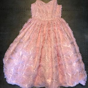 Beautiful boutique pink chasing fireflies dress